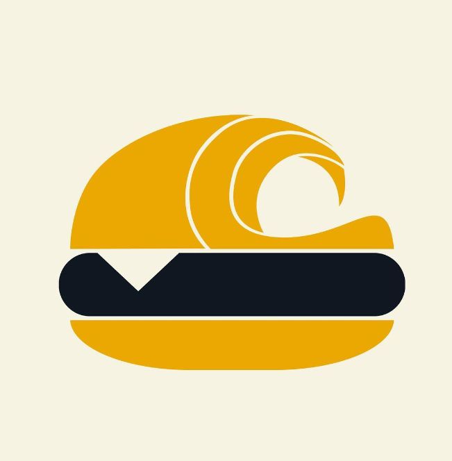 Burger Wave logo