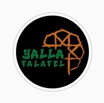 Yalla Falafel logo