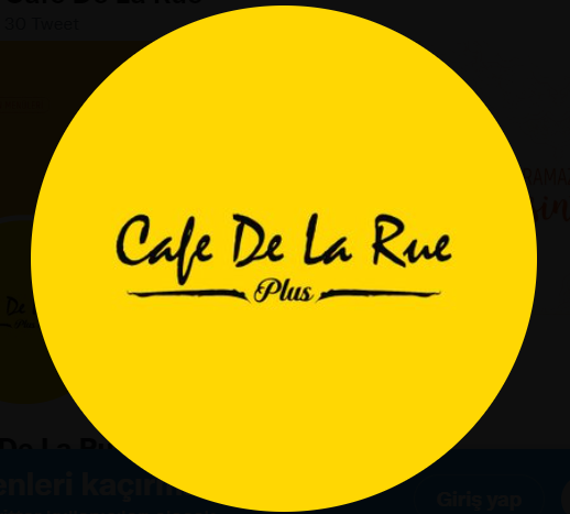 Cafe De La Rue logo