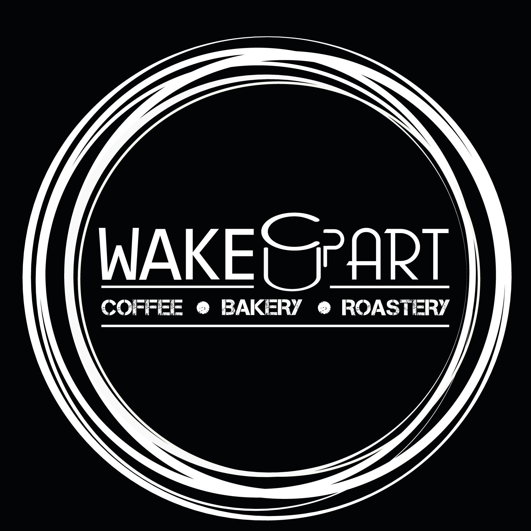 Wake Cup Art logo